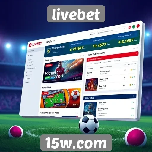 Recursos de usabilidade da plataforma Livebet